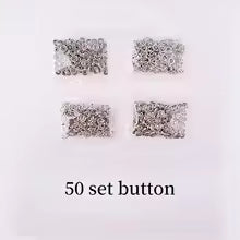 Plier Tool with 50 Sets Metal Snap Buttons – Thickened Fastener Kit for DIY Crafting